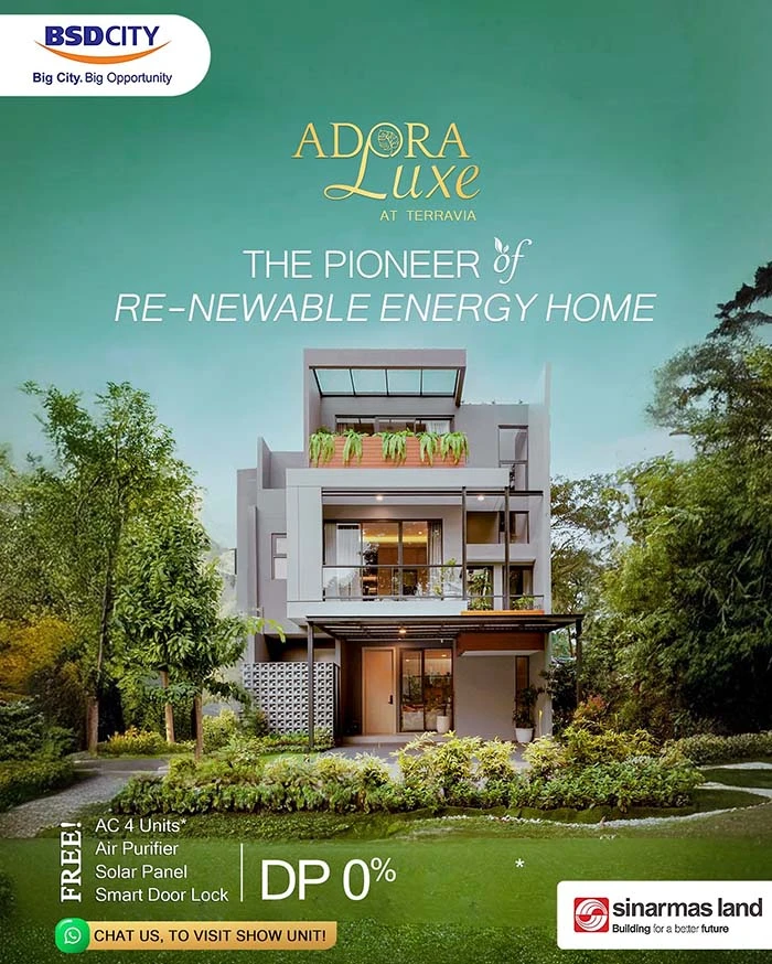 Adora Luxe at Terravia BSD City - Sinar Mas Land Tropical Modern