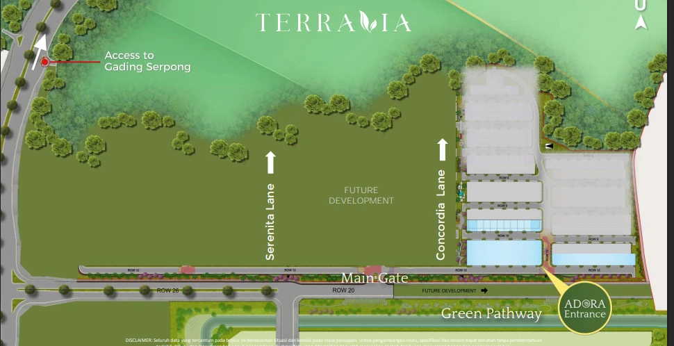 Adora Luxe Masterplan - Terravia BSD City